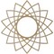Ekena Millwork Eleanor Wood Fretwork Pierced Ceiling Medallion, Hickory, 30"OD x 11 1/2"ID x 3/8"T CMWP30X30X0375EAHI - alternate 2